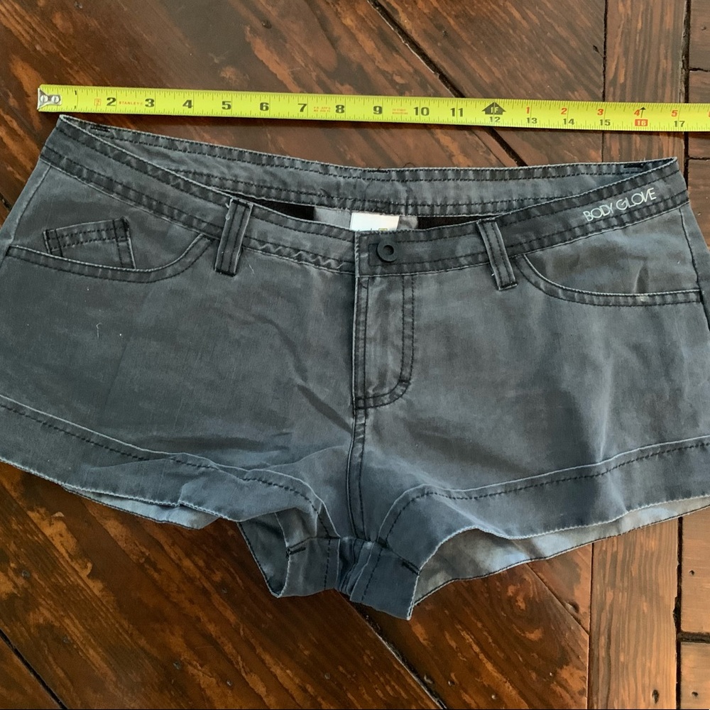 Washed gray body glove medium shorts swim beach River lake bathing suit summer